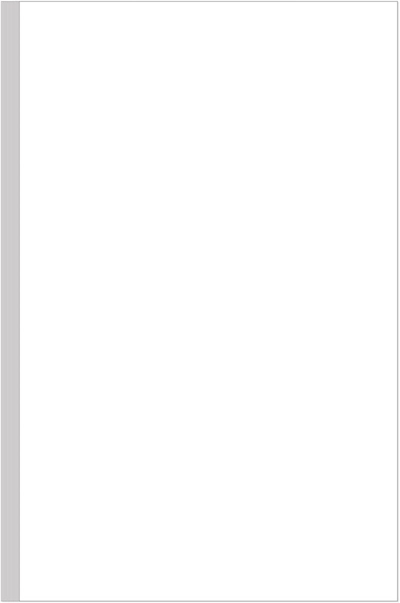 Yaridar ورق طباعة فارغ 8.5" x 14" - 50 ورقة/100 صفحة ورق مفكوك فارغ، حجم قانوني للطباعة في المكتب/المنزل/المدرسة، ورق فارغ بوزن 100 جرام - Image 1
